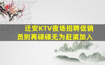 吴忠夜场招聘